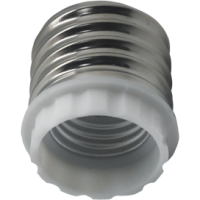 Переходник Е40-Е27 Ecola белый