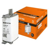 Вставка плавкая ППНН-33 TDM габ.00С  10А (4)