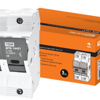 Держатель плавкой вставки TDM ДПВ 14х51 2П (3)