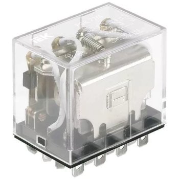 Реле 10А 230В АС с инд IEK РЭК 77/4 (20)