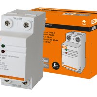 Реле контроля напряжения TDM АЗМ 20А 220В DIN (80)