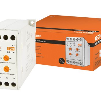 Реле TDM ЕЛ-11М-3х380В (1п-контакт, контроль фаз) (50)