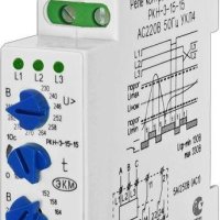 Реле контроля напряжения РКН-3-15-15 A C230В/AC400B УХЛ4 Меандр
