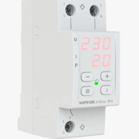 Реле напряжения и тока Welrok VI-50 red 50А 11000ВА