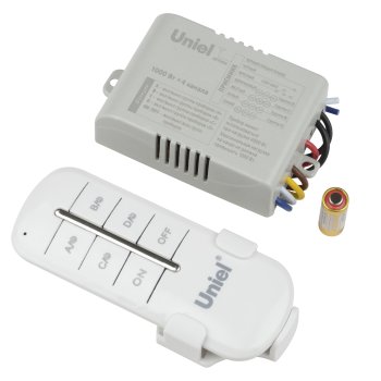 Пульт управления светом TM Uniel UCH-P005-G4-1000W-30M 4 канала*1000Вт.