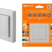 Радиовыключатель настенный TDM РВ2 2кл. для беспроводного управления нагрузкой (120)