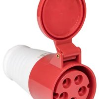 Розетка переносная  225 3Р+РЕ+N 32А 380В IP44 Omnyx (10/100)