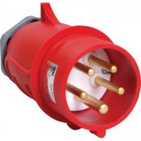 Вилка 015 3Р+РЕ+N 16А 380В IP44 MAGNUM IEK (10)