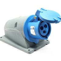 Розетка 113 стационарная 2Р+РЕ 16А 220В IP44 MAGNUM IEK (10)