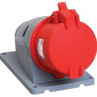 Розетка 115 стационарная 3Р+РЕ+N 16А 380В IP44 MAGNUM IEK (10)