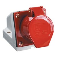 Розетка стационарная ССИ-125 3Р+РЕ+N 32А 380-415В IP44 IEK(10)