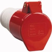 Розетка 214 переносная 3Р+РЕ 16А 380В IP44 IEK (10)