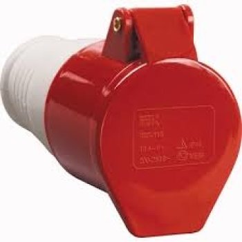 Розетка 215 переносная 3Р+РЕ+N 16А 380В IP44 MAGNUM IEK (10)