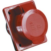 Розетка 424 встраиваемая 3Р+Е 32А 380В IP44 MAGNUM IEK (10)