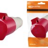 Розетка TDM 224 переносная 3Р+РЕ 32А 380В IP44 (10)