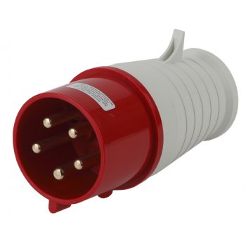 Вилка 025 3Р+РЕ+N 32А 380В IP44 Эра (10)