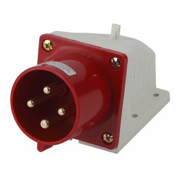 Вилка 513 стационарная 3Р+PЕ 32А 380В IP44 Эра (10)