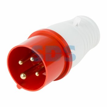 Вилка 014 3Р+РЕ 16А 380В IP44 Rexant (10)