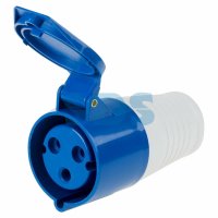 Розетка переносная 223 2Р+РЕ 32А 220В IP44 Rexant (10)