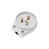Вилка для электроплит Rexant белый 2P+N 32А 250В
