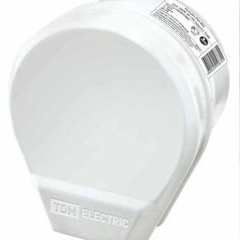 Разъём TDM РШ-ВШ 32А 250В ОУ белый (6)