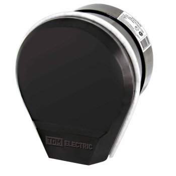 Разъём TDM РШ-ВШ 32А 250В ОУ черный (6)
