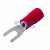 Наконечник вилка изолированный 1.25-3 0.5-1.5мм² Rexant НВИ красный 100шт