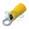 Наконечник кольцо изолированный  4.3мм 4-6мм² (НКи 6.0-4/НКи5.5-4) желтый Rexant (100)