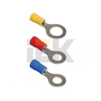 Наконечник кольцо изолированный  5.5-8 4-6мм² 100шт IEK НКИ (5)