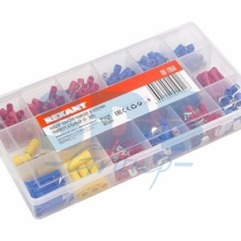 Наконечники и клеммы набор универсальный Rexant IT-300 (50)