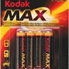 Батарейка LR 3 Kodak Max 4xBL (40/200)