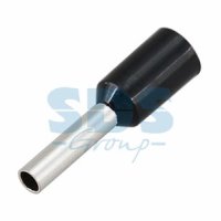 Наконечник штыревой втулочный изолированный 1.5мм²-8 Rexant НШВи черный (100)