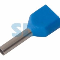 Наконечник штыревой втулочный изолированный двойной 0.75мм²-8 Rexant НШвИ(2) 100шт (100)