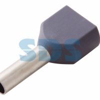 Наконечник штыревой втулочный изолированный двойной  2.5мм²-10 Rexant НШвИ(2) 100шт (100)