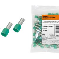 Наконечник-гильза 16мм Е16-12 100шт TDM (6)