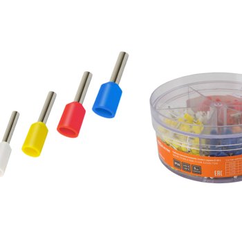 Наконечники-гильзы набор Е0508, Е7508, Е1008, Е1508, Е2508 TDM N1 (5)