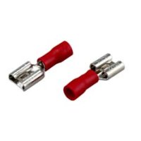 Разъём плоский изолированный мама РпИм 1.25-250 7.4мм 0.5-1.5мм² (РпИ-м 1.5-(6.3)) Rexant (100)