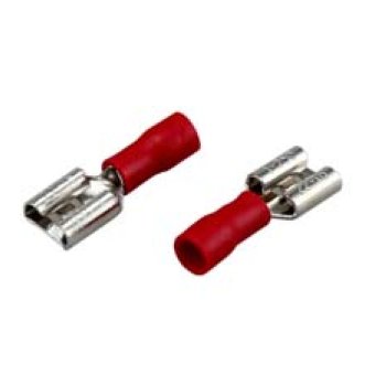 Разъём плоский изолированный мама РпИм 1.25-250 7.4мм 0.5-1.5мм² (РпИ-м 1.5-(6.3)) Rexant (100)