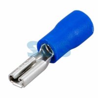 Разъём плоский изолированный мама РпИм 2-250 3.8мм 1.5-2.5мм² (РпИ-м 2.5-(2.8)) Rexant (100)