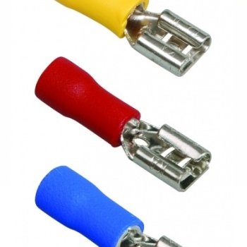 Разъем плоский изолированный мама РпИм 5.5-6-0.5 100шт IEK (10)