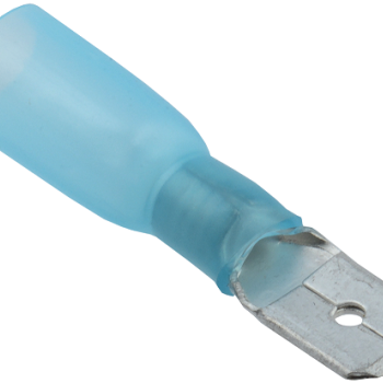 Разъем плоский изолированный папа РпИп-т 2-7-0.8 1,5-2,5 мм² 100шт IEK (10)