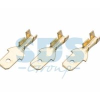 Разъём плоский папа Рпп 1.5-(4.8) 4.8мм 0.5-1.5мм² Rexant (100)