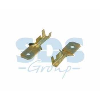 Разъём плоский папа Рпп 1.5-(6.3) 6.3мм 0.5-1.5мм² Rexant (100)