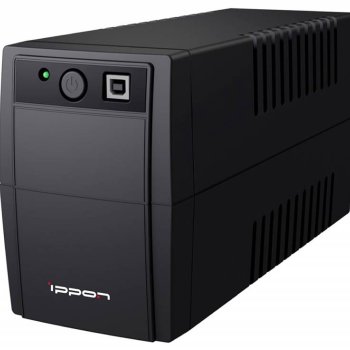 Источник бесперебойного питания Ippon BackBasic650 Euro 360Вт 650ВА черный (1/4)