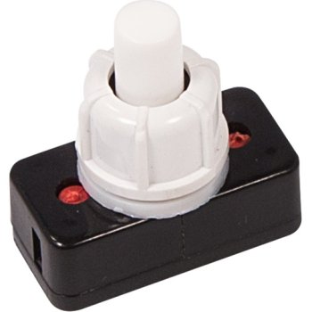 Кнопка Rexant вкл-выкл 1А для настольной лампы белый (10)