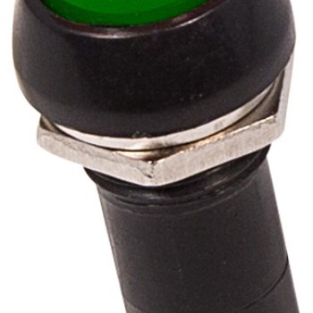 Кнопка Rexant вкл-выкл 1А зелёный (10)