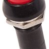 Выключатель-кнопка REXANT 250V 1А (2с) ON-OFF красная (10)