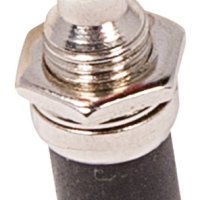 Выключатель-кнопка металл REXANT 220V 2А (2с) OFF-(ON Без фикс) Ø7.2 красная Micro (10)