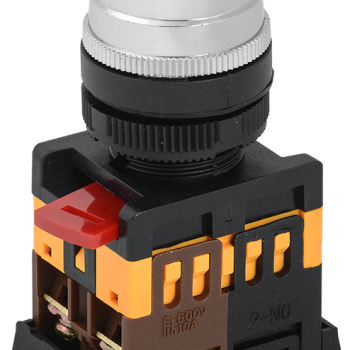 Кнопка IEK ABLF-22 1з+1p 240В подсветка зелёный (10)