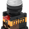 Кнопка IEK ABLF-22 1з+1p 240В подсветка красный (10)